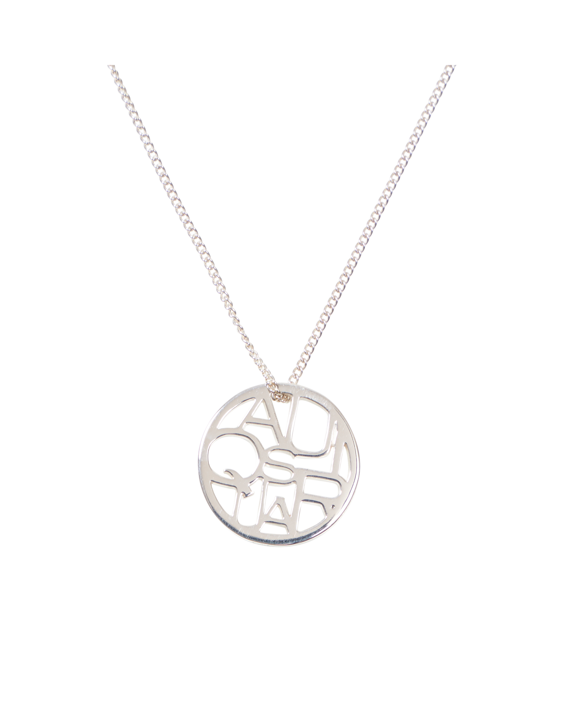 Zodiac Circle Necklace 78cm -Silver-