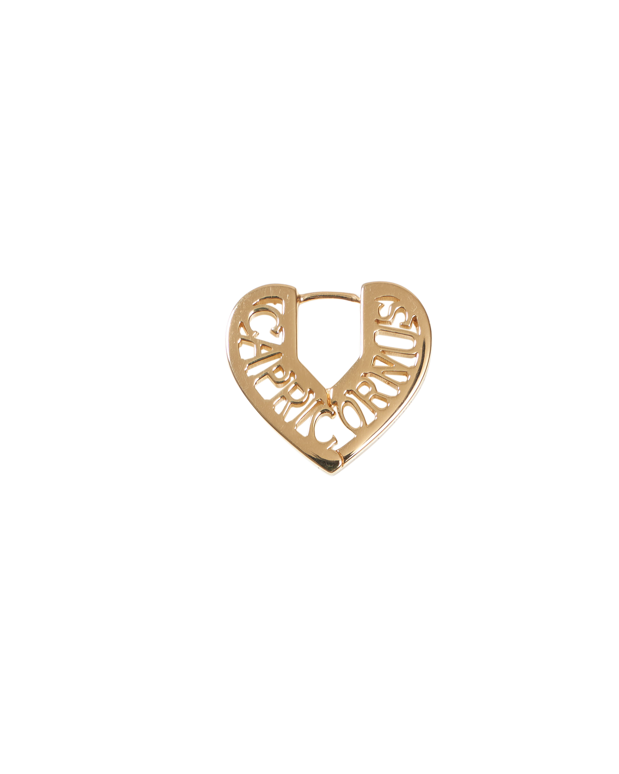 Zodiac Heart Pierce -Gold-