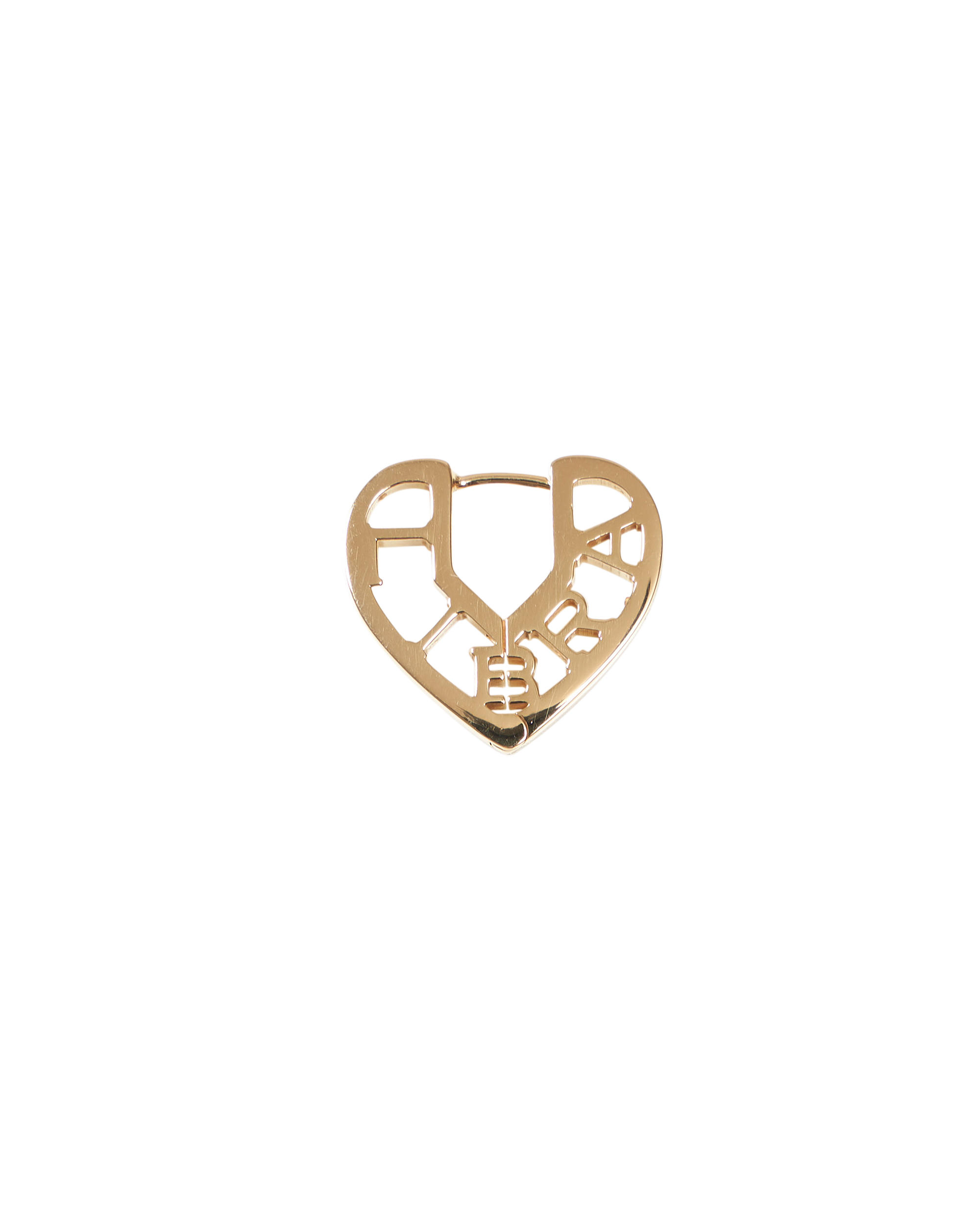 Zodiac Heart Pierce -Gold-