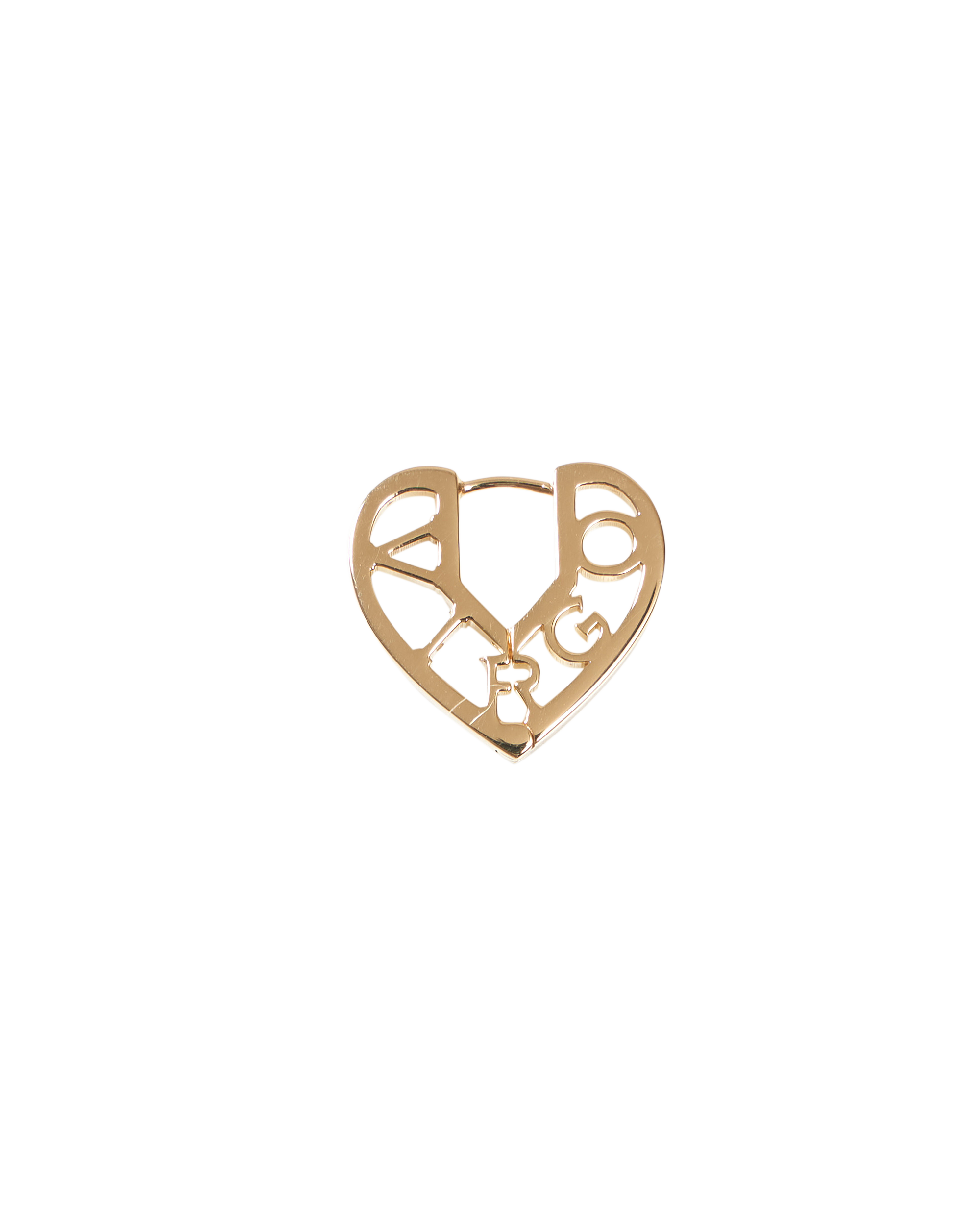 Zodiac Heart Pierce -Gold-