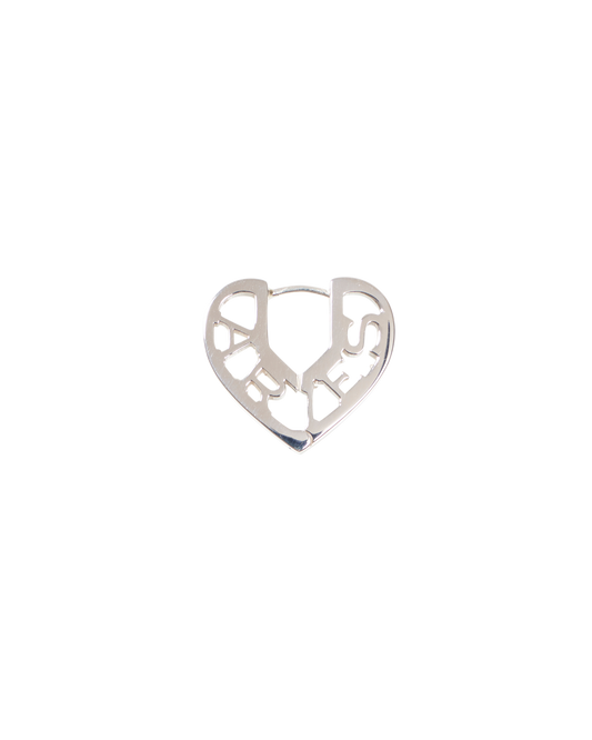 Zodiac Heart Pierce -Silver-