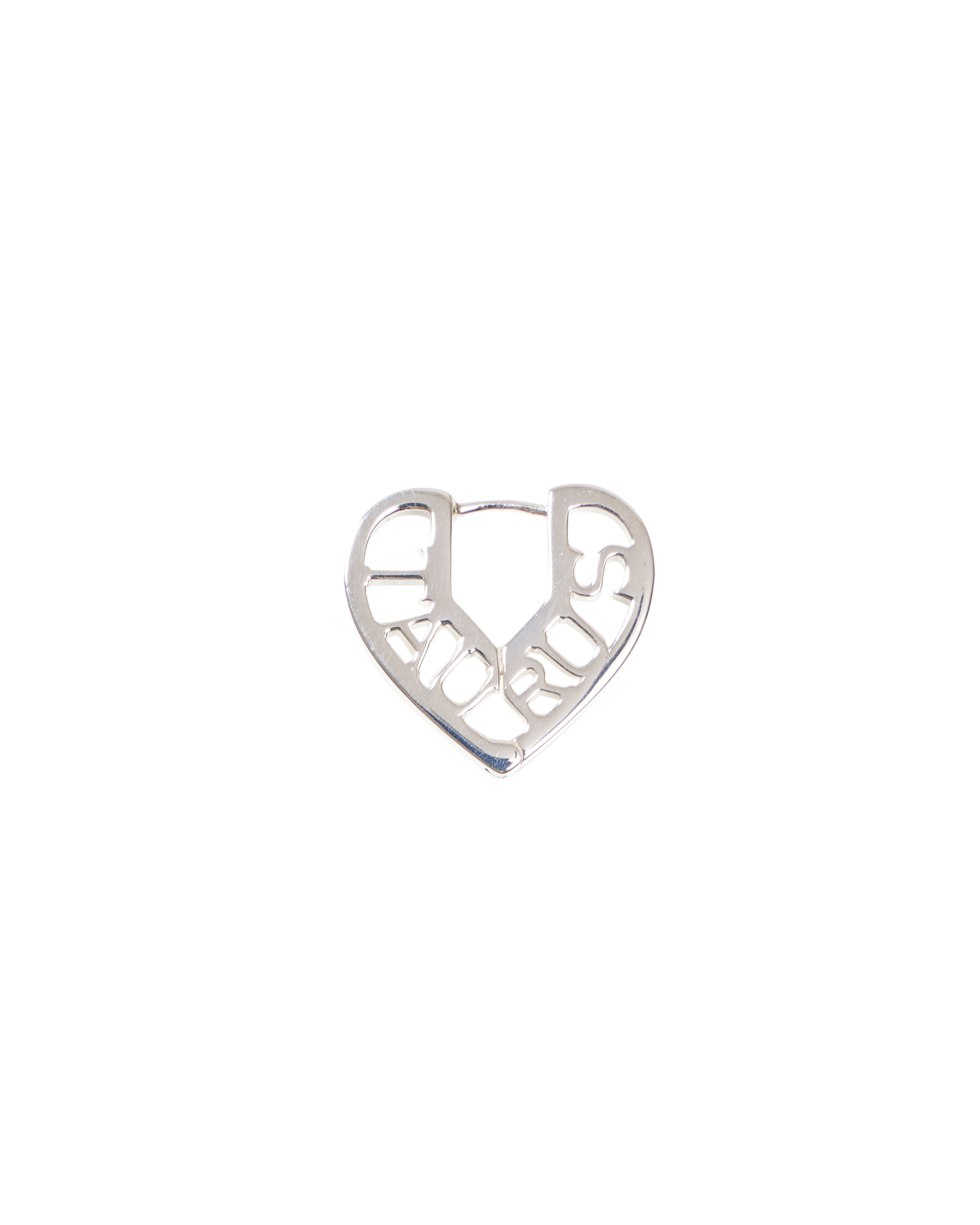 Zodiac Heart Pierce -Silver-