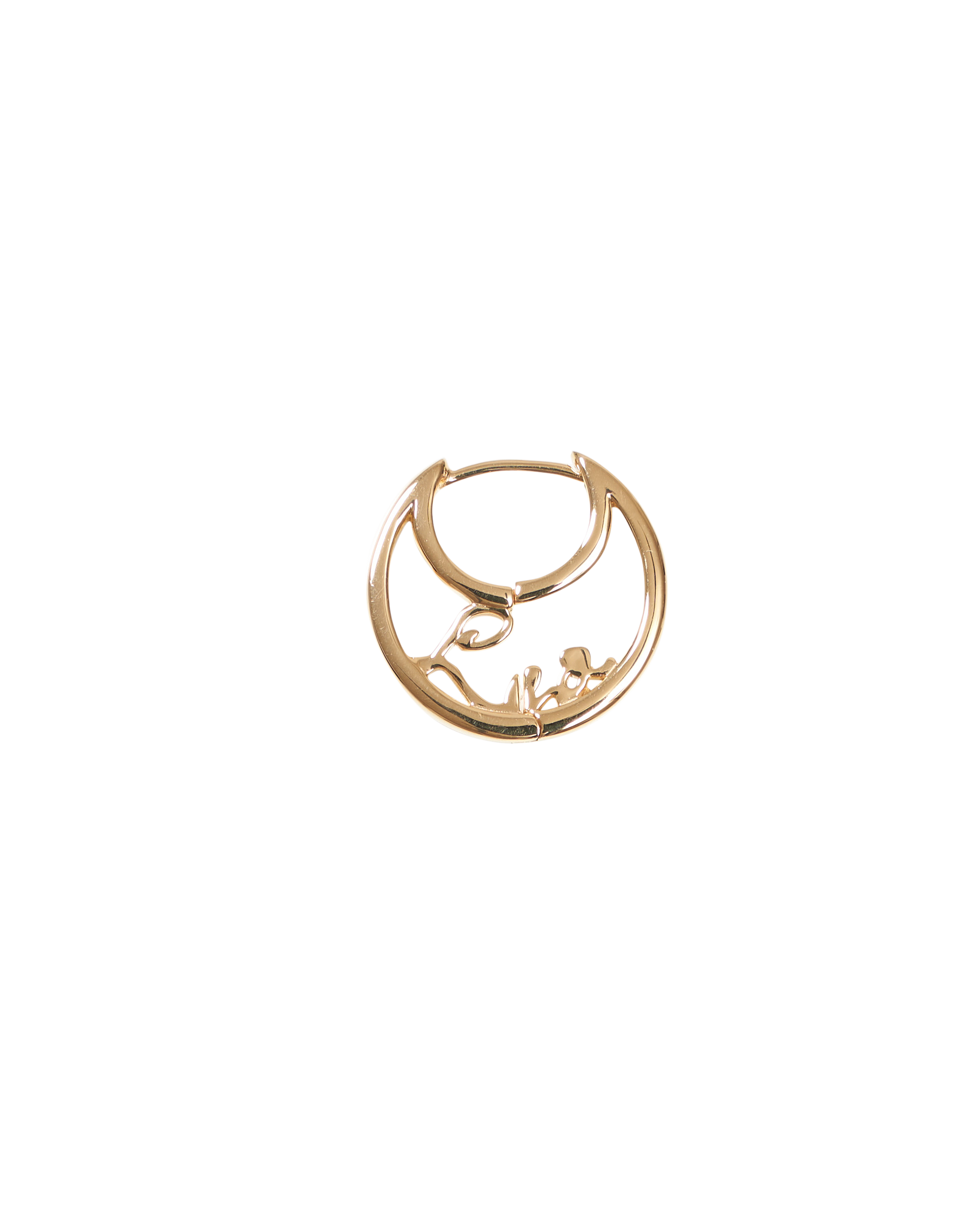 Zodiac Moon Pierce -Gold-