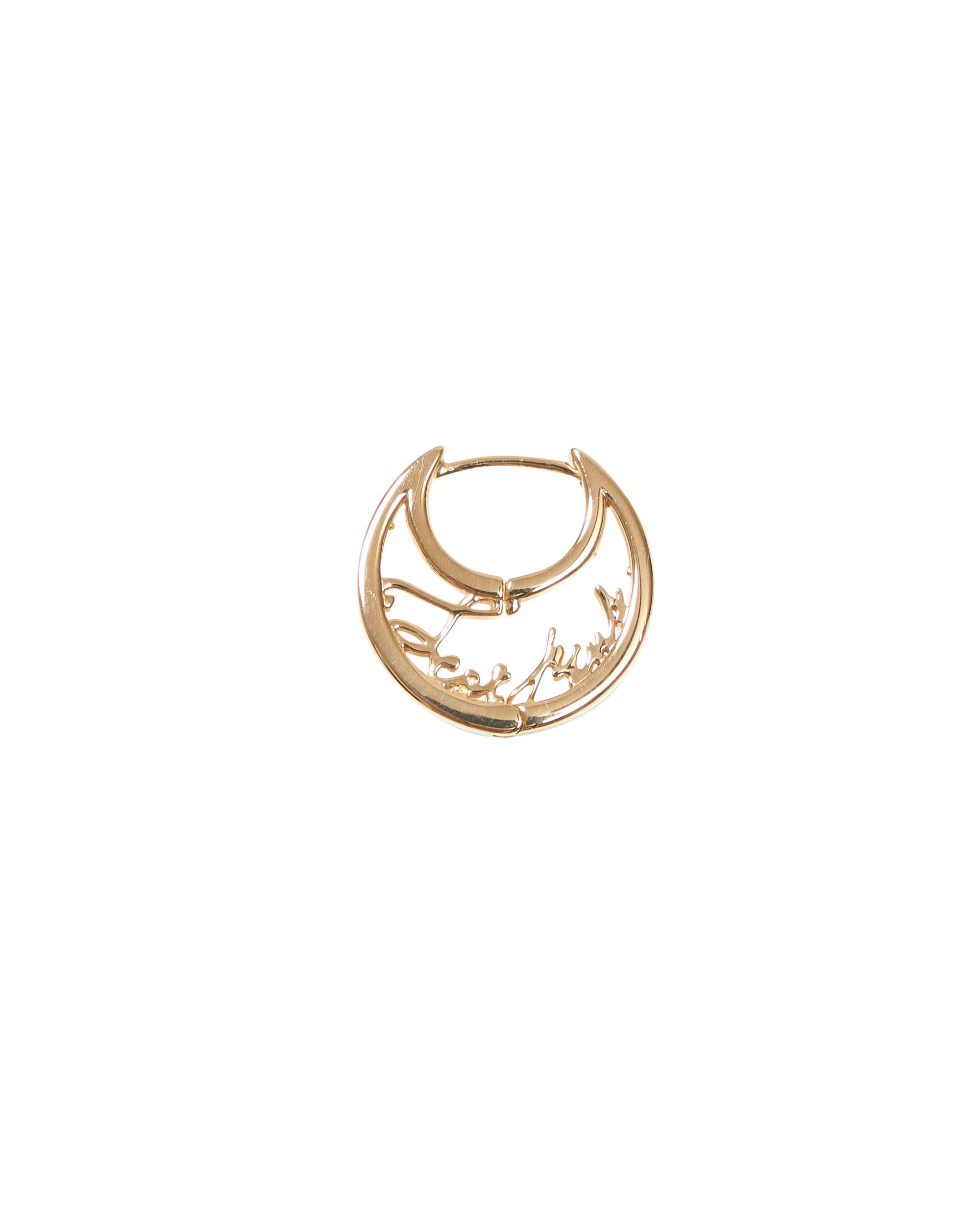 Zodiac Moon Pierce -Gold-