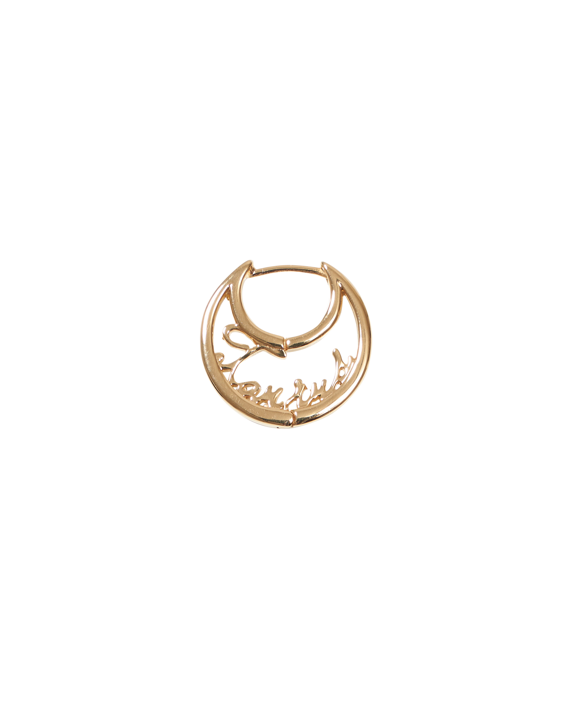 Zodiac Moon Pierce -Gold-