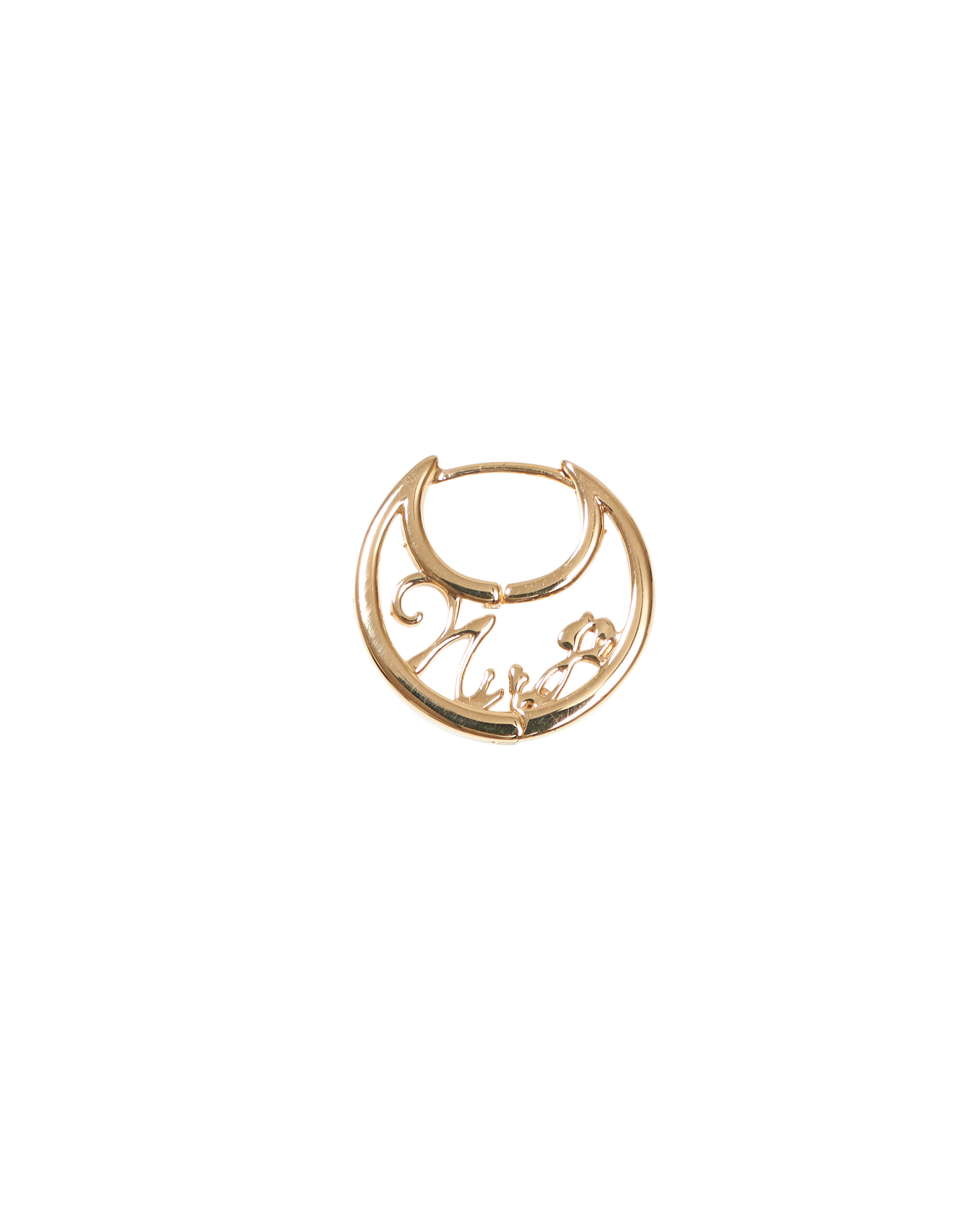 Zodiac Moon Pierce -Gold-