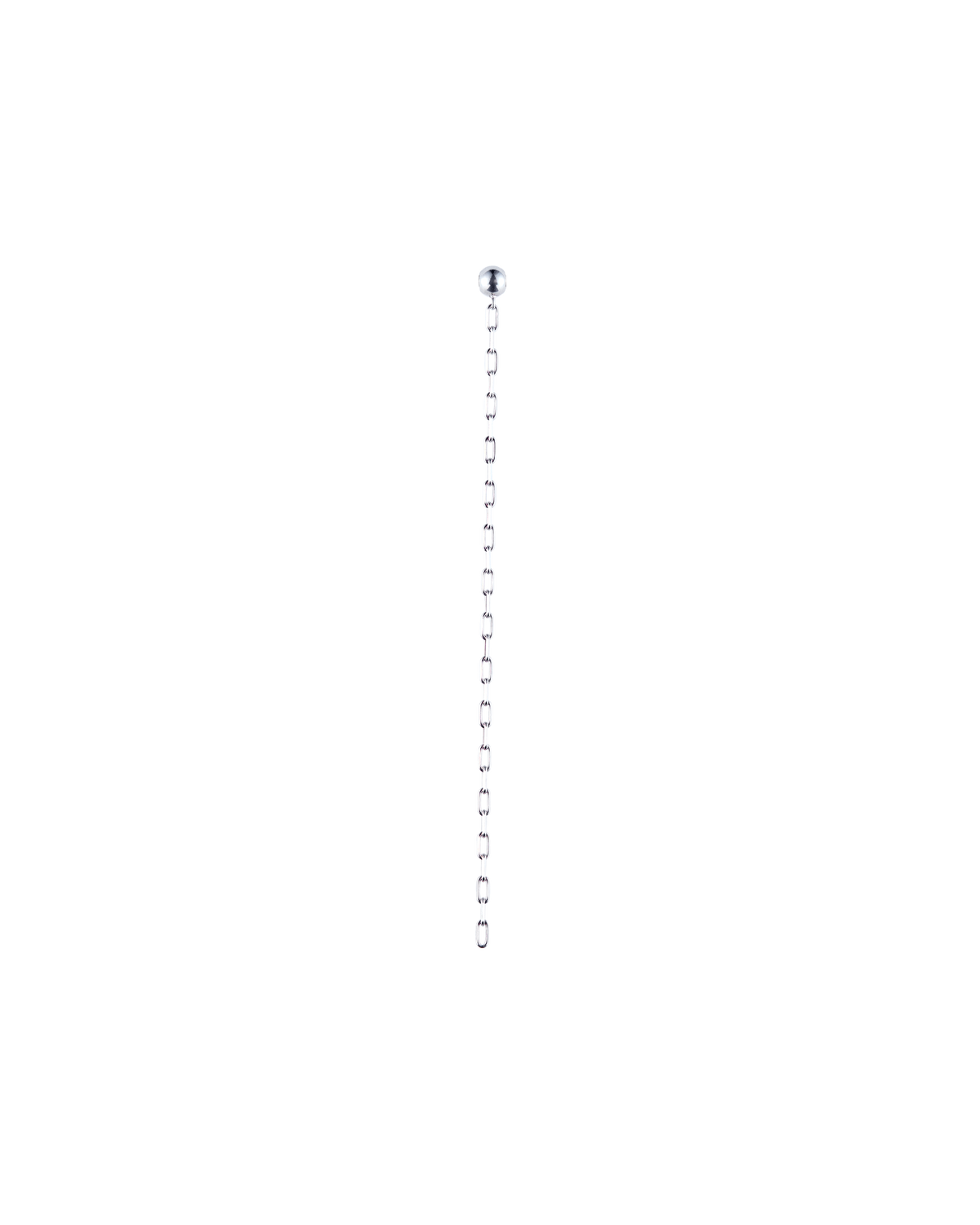 Chain Charm Short -Silver-
