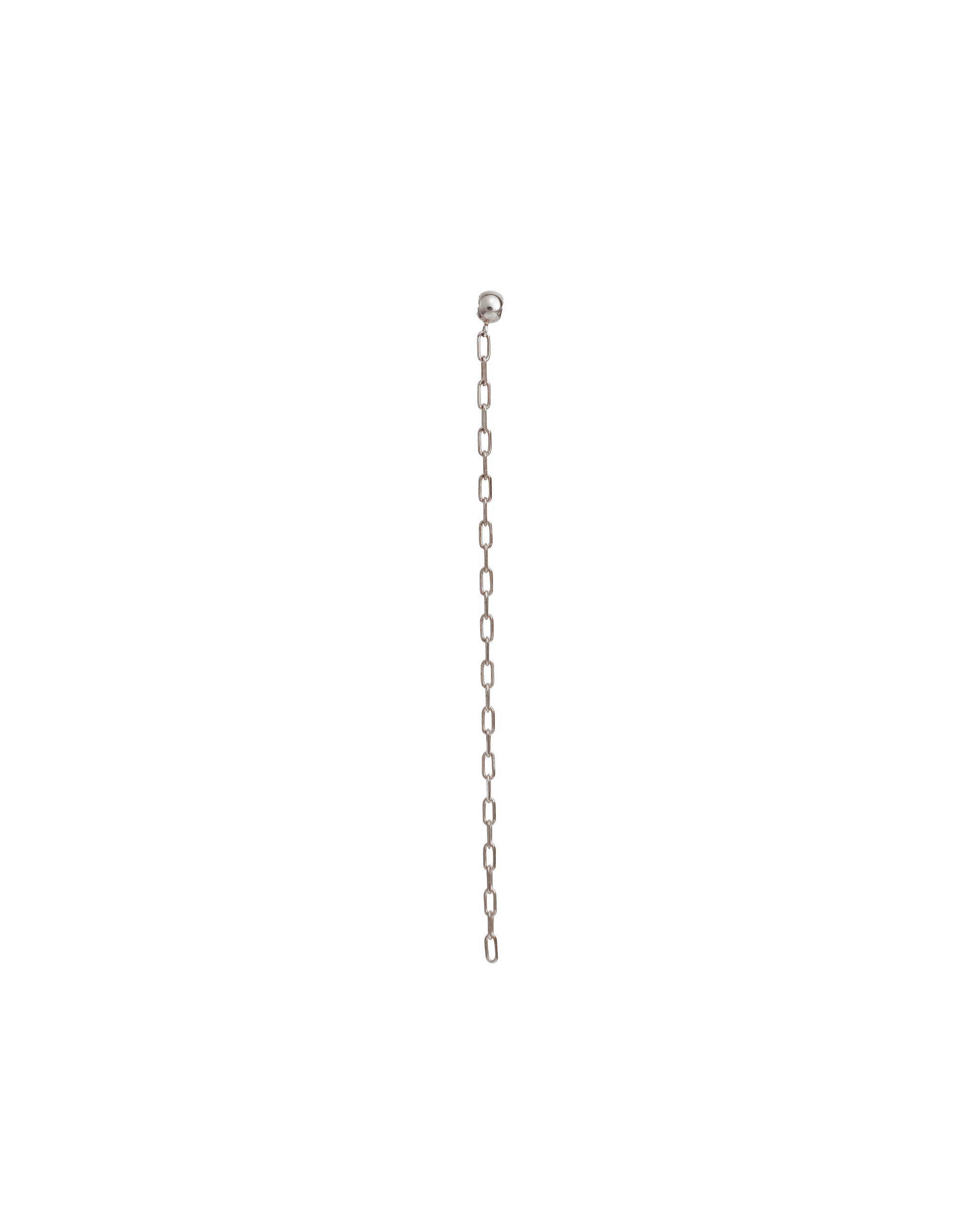 Chain Charm Short -Silver-