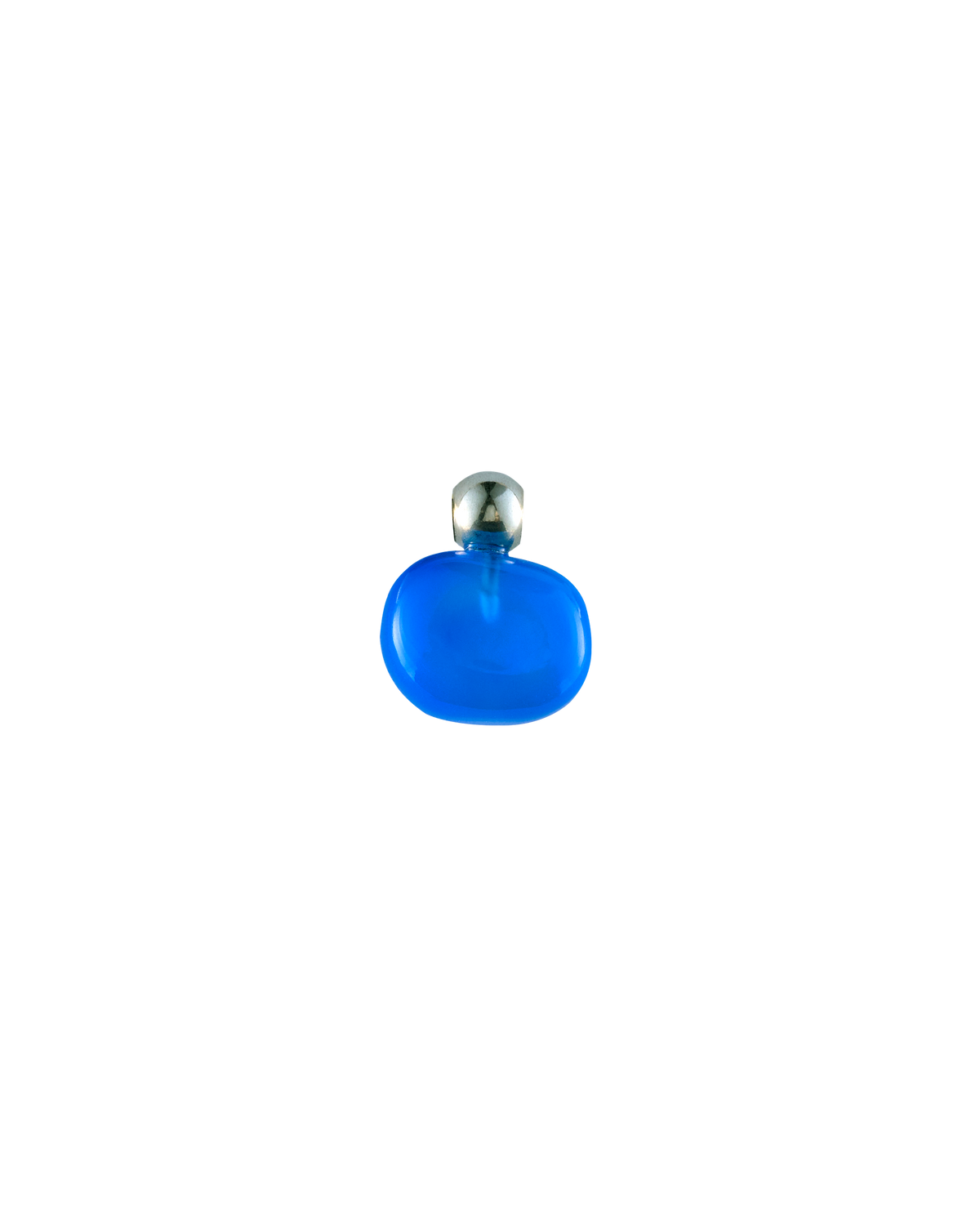 Charm Dew Drop-Blue Chalcedony