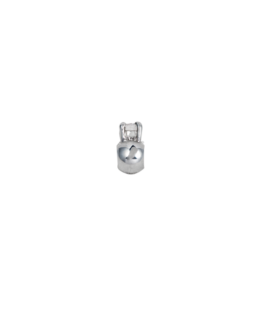 Charm Diamond-Silver-