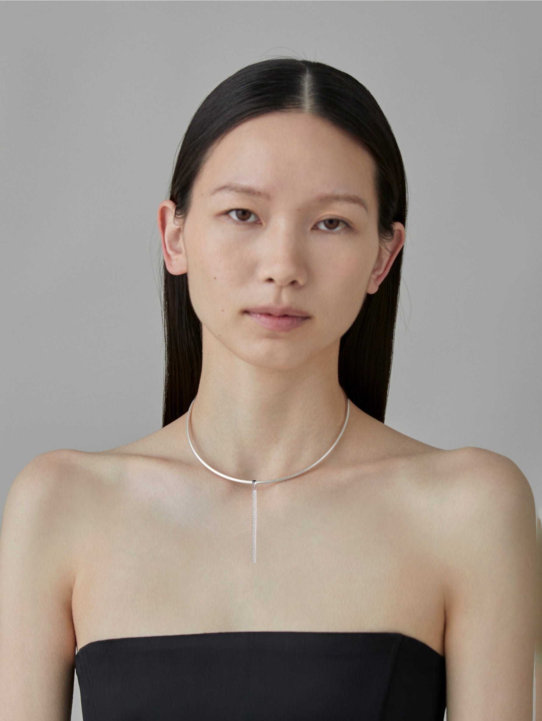 Charm Chain Bouquet M -Silver-