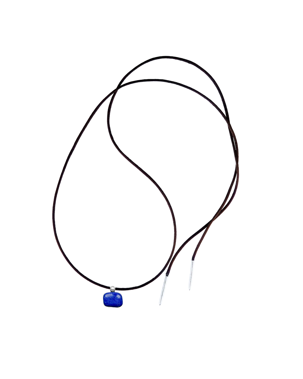 《Select Set : shucoさん》Vine Tie Brown ＋ Charm Dew Drop-Lapis Lazuli