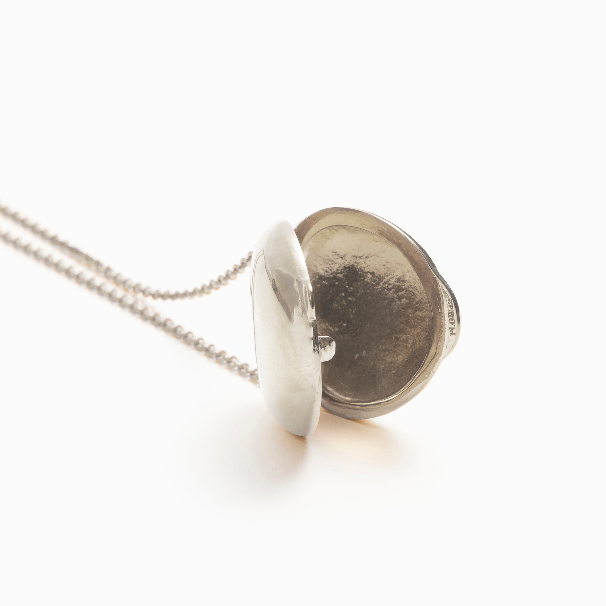 Essence Stone Necklace.S -Silver-