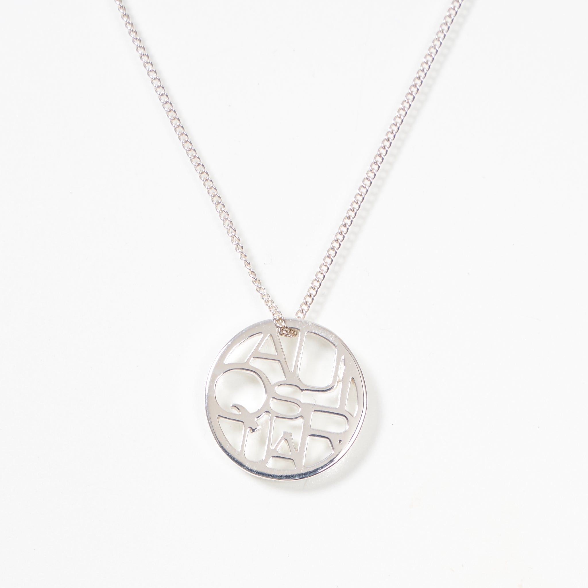 Zodiac Circle Necklace 48cm -Silver-