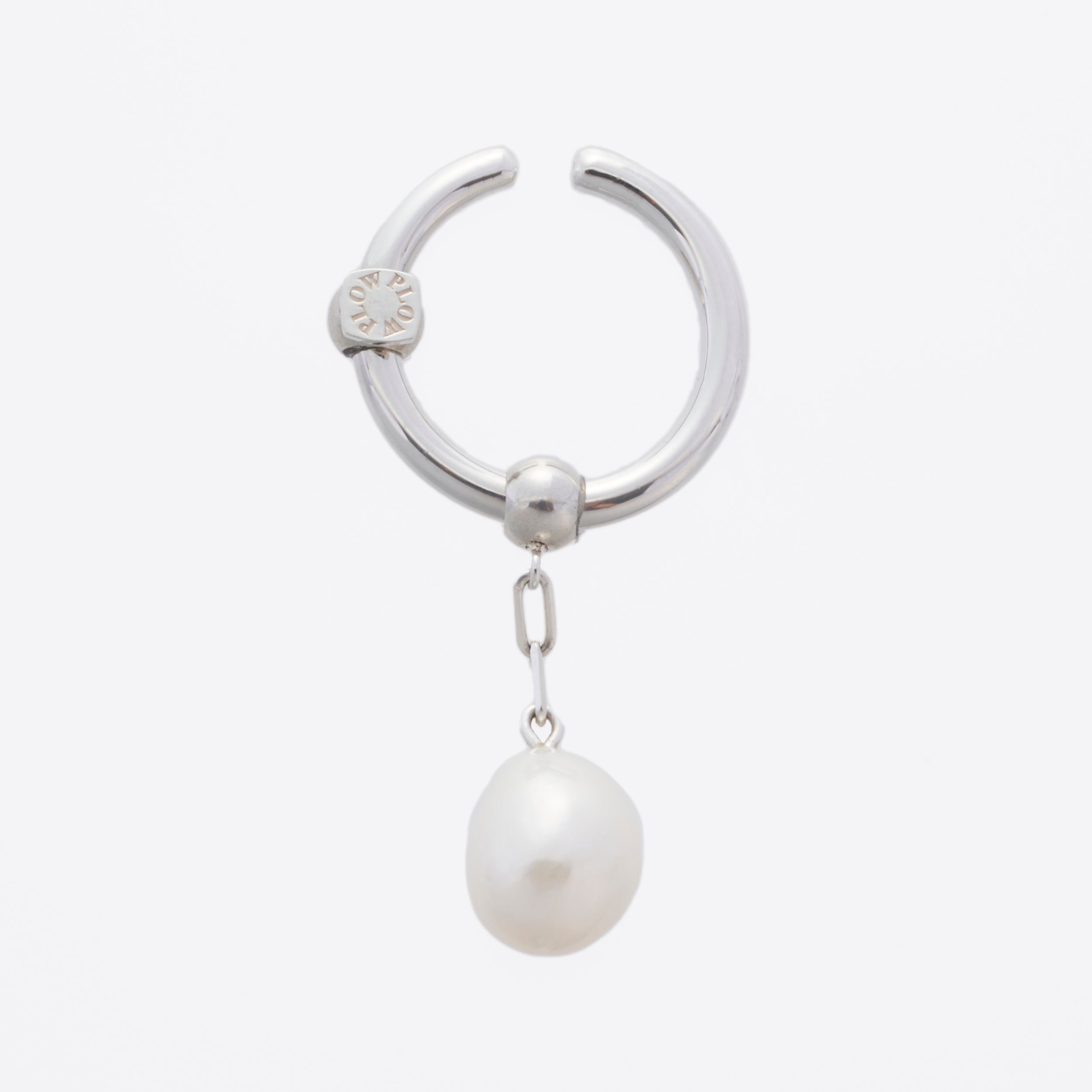 Pearl Chain Charm S Ear cuff Ring