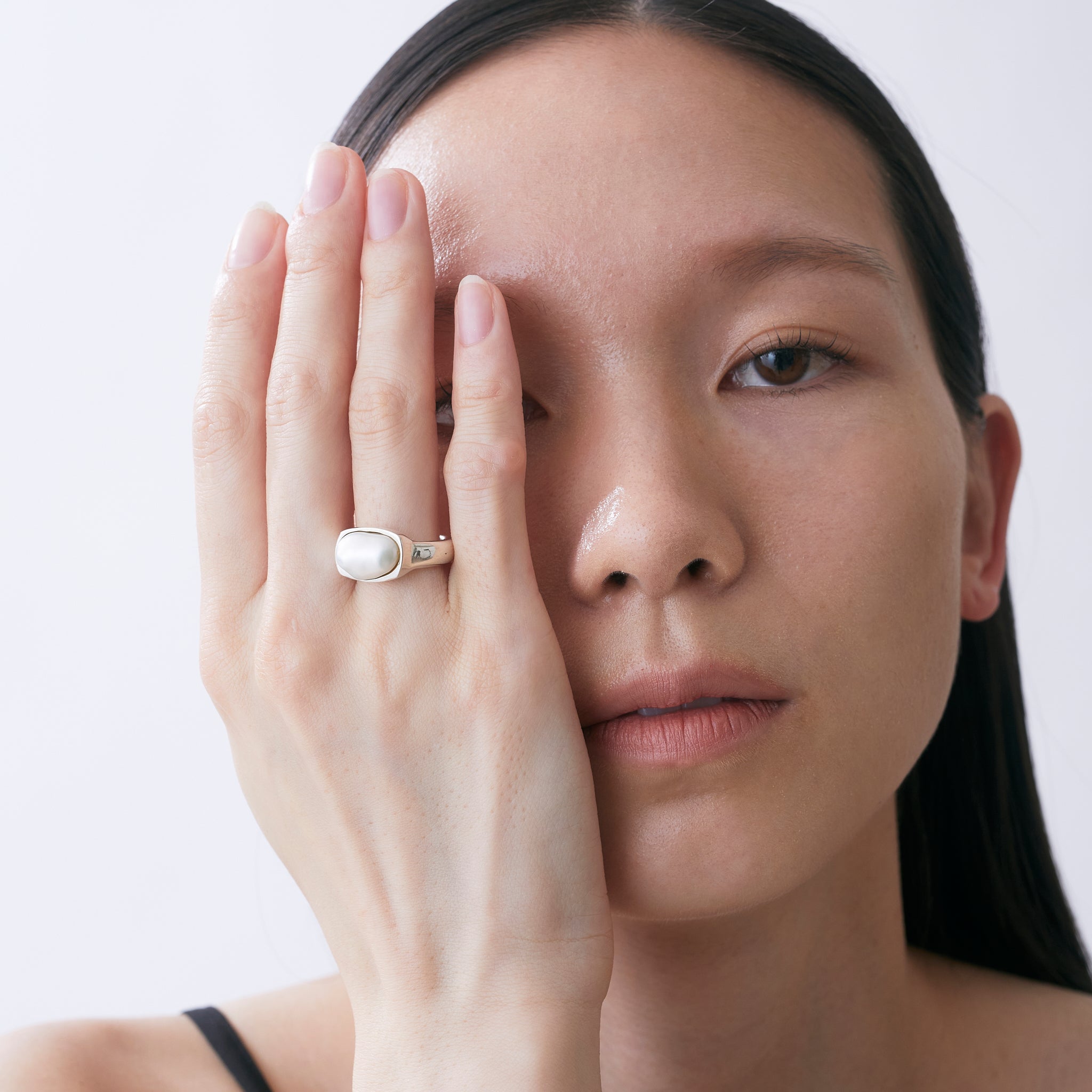 Pearl Ring -Silver-